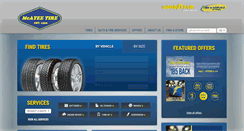 Desktop Screenshot of mcateetire.com